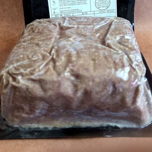 Extra sage breakfast sausage, pasture-raised pork